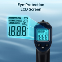 ERICKHILL Infrared Thermometer Gun for Cooking, Adjustable Emissivity thumbnail