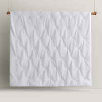 Accessorize Dotty Clip White 3 Piece Jacquard Comforter Set King thumbnail