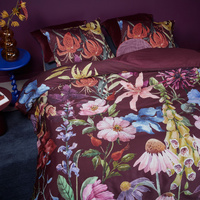 Bedding House Lily Multi Cotton Floral Quilt Cover Set Queen thumbnail