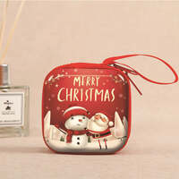 6 Pcs Set Small Gift Cute Cartoon Bags Packaging Box Christmas Coin Purse thumbnail