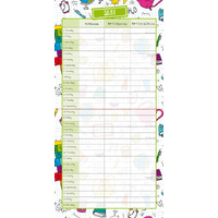 School Planner 2025 Square Wall Calendar 16Month Premium New Year Organiser Gift thumbnail