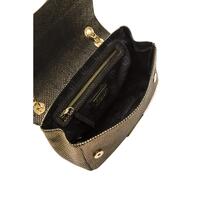 Logo Lined Leather Crossbody Bag One Size Women thumbnail