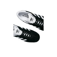 Adidas Women's Black Leather Sneaker - 37 1/3 thumbnail
