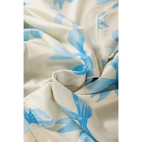 Yellow Bow Printed Short Sleeve Shirt Shorts Pajama Set - S thumbnail