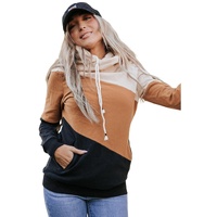 Azura Exchange Cozy Colorblock Hoodie with Side Pockets - L thumbnail