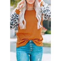 Azura Exchange Patchwork Sequin Long Sleeve Top - L thumbnail