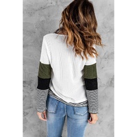 Azura Exchange Colorblock Stripes Top - XL thumbnail
