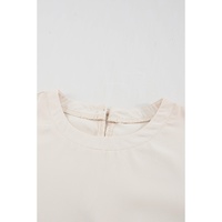 Azura Exchange Lace Sleeve Patchwork Top - L thumbnail