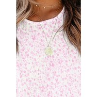 Azura Exchange Smocked Puff Sleeve Blouse - XL thumbnail