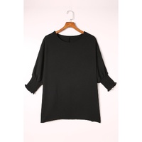 Azura Exchange Smocked Wrist Shift Top - L thumbnail