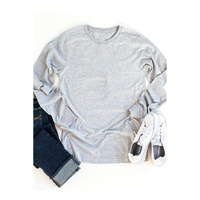 Azura Exchange Long Sleeve Crew Neck Top - S thumbnail
