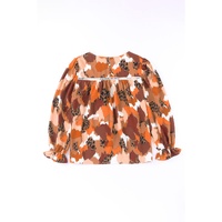 Azura Exchange Printed Long Sleeve Blouse - M thumbnail