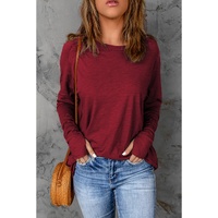 Azura Exchange Crew Neck Long Sleeve Top - L thumbnail