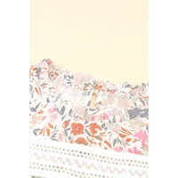 Azura Exchange Floral Print Wide Ruffle Sleeves Blouse - M thumbnail