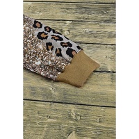 Azura Exchange Leopard Print Long Sleeve Top - S thumbnail