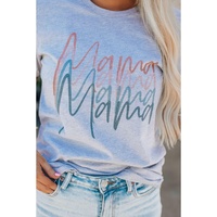 Azura Exchange Mama Quadruple Shadows Graphic Tee - S thumbnail