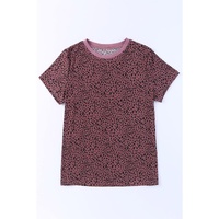 Azura Exchange Cheetah Print Short Sleeve T-Shirt - L thumbnail
