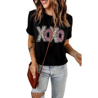 Azura Exchange Leopard Letter Print T Shirt - XL thumbnail