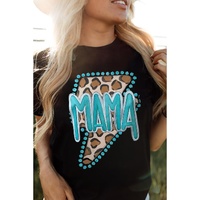 Azura Exchange MAMA Leopard Lightening Graphic Tee - S thumbnail