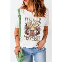 Azura Exchange Rose Graphic Print T-Shirt - L thumbnail