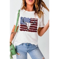 Azura Exchange American Flag Graphic Tee - L thumbnail