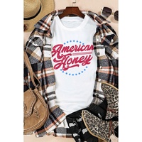 White American Honey Graphic Tee - M thumbnail