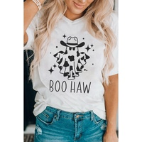 Azura Exchange BOO HAW Graphic Crew Neck Tee - L thumbnail