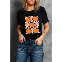 Azura Exchange Pumpkin Flower Square Graphic Tee - M thumbnail