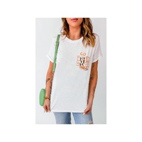 Azura Exchange Double-Side Cowboy Hat & Boots Graphic Tee - M thumbnail