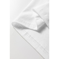 White Heat-transfer Printed THANKFUL Letter Graphic T Shirt - L thumbnail