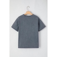 High-Rise Western Cowboy Boots Graphic Tee - L thumbnail