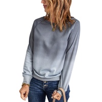 Azura Exchange Ombre Crewneck Long Sleeve Sweatshirt - L thumbnail