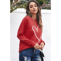Azura Exchange Heart Graphic Sweatshirt - S thumbnail