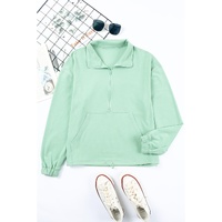 Azura Exchange Front Zip Pocket Sweatshirt - L thumbnail
