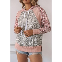 Azura Exchange Leopard Hooded Sweatshirt - L thumbnail