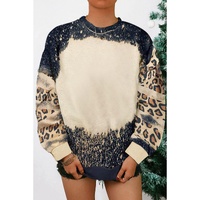 Azura Exchange Leopard Tie Dye Sweatshirt - M thumbnail