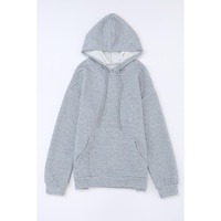 Azura Exchange Lattice Textured Kangaroo Pocket Hoodie - L thumbnail