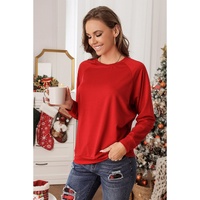 Azura Exchange Round Neck Raglan Sleeve Sweatshirt - S thumbnail
