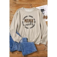 Azura Exchange MAMA Needs All Day Everyday Letters Graphic Sweatshirt - S thumbnail