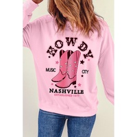 Azura Exchange NASHVILLE Vintage Western Sweatshirt - M thumbnail