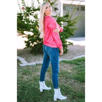 Azura Exchange Long Sleeve Tie Dye Pullover Sweatshirt - M thumbnail