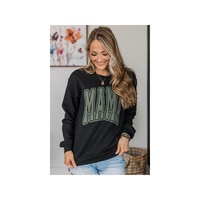 Azura Exchange Mama Varsity Crew Neck Sweatshirt - S thumbnail
