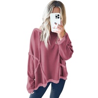 Azura Exchange Relaxed Fit Drop Shoulder Oversized Sweatshirt - M thumbnail