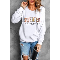 Azura Exchange Sweater Weather Monogram Sweatshirt - S thumbnail