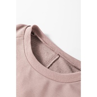 Goat Floral Peace Symbol Drop Shoulder Sweatshirt - L thumbnail