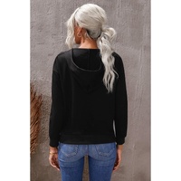 Azura Exchange Solid Color Lace-up Hoodie - 2XL thumbnail