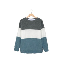Azura Exchange Colorblock Plush Sweatshirt - XL thumbnail