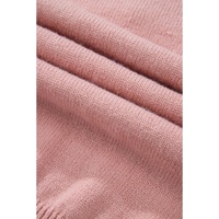 Sepia Rose Textured Knit Pearl Beaded Button Up Cardigan - L thumbnail