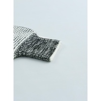 Azura Exchange Gray Plaid Knitted Long Open Front Cardigan - S thumbnail