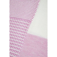 Bonbon Neutral Colorblock Tie Back Sweater - L thumbnail
